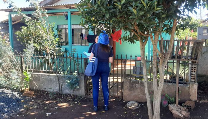 Foto: Sanepar Candói - Sanepar inicia vistorias técnicas em imóveis beneficiados pela rede de esgoto